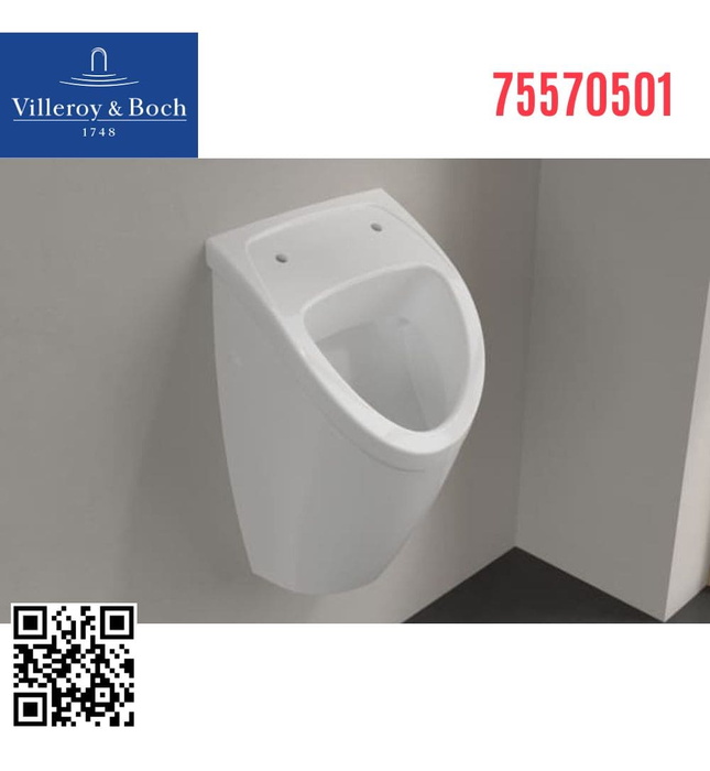 Tiểu nam treo tường Villeroy Boch O.novo 75570501