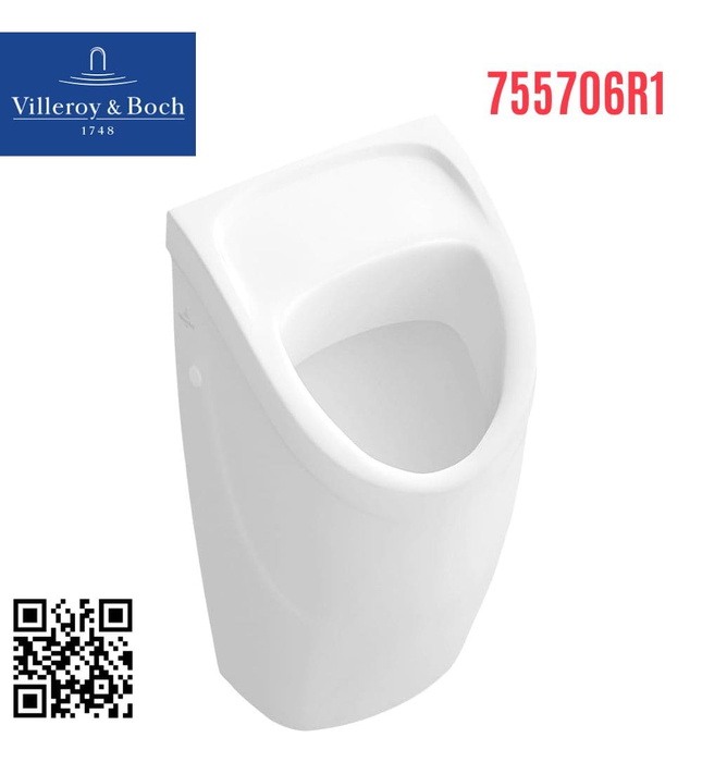 Tiểu nam treo tường Villeroy Boch O.novo 755706R1