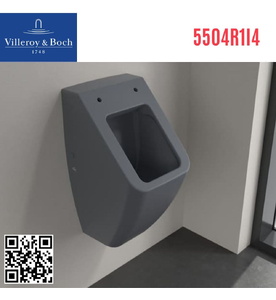 Tiểu nam treo tường xám Villeroy Boch Venticello 5504R1i4