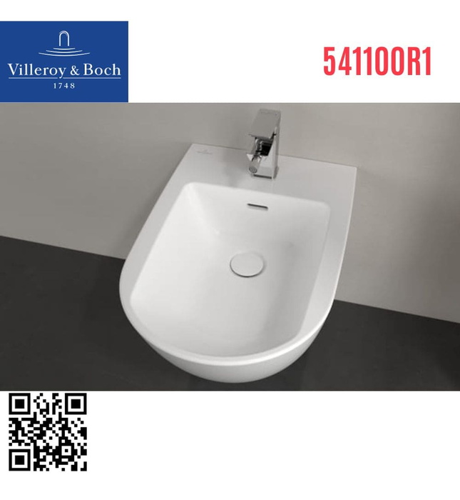 Bồn tiểu nữ treo tường nhập khẩu Villeroy-boch 541100R1
