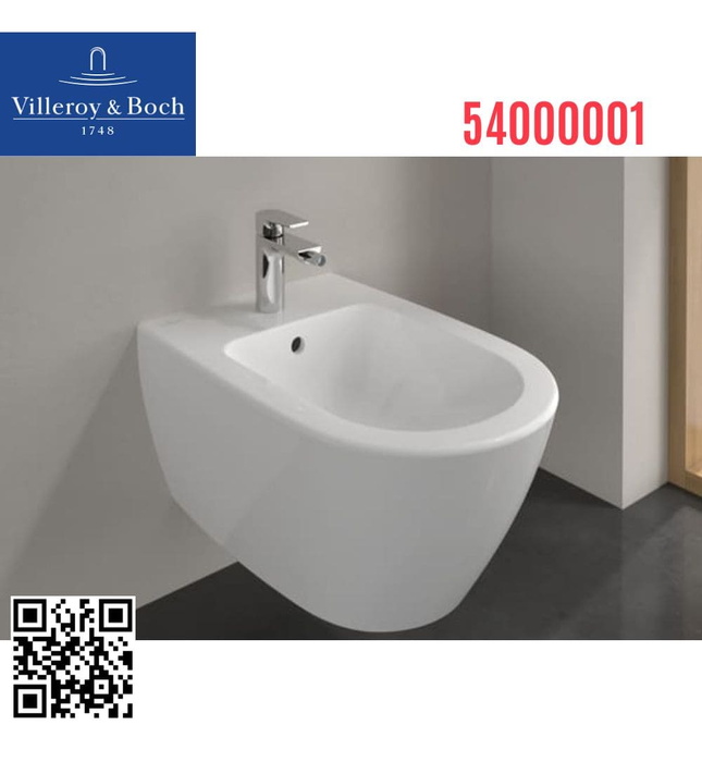 Bồn tiểu nữ treo tường nhập khẩu Villeroy-boch Subway 2.0 54000001