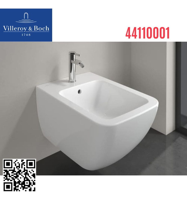 Bồn tiểu nữ treo tường nhập khẩu Villeroy-boch Venticello 44110001