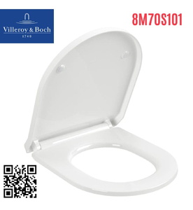 Nắp bệt đóng êm nhập khẩu Villeroy & Boch Architectura  8M70S101