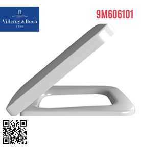 Nắp bệt đóng êm vuông Villeroy Boch Architectura 9M606101