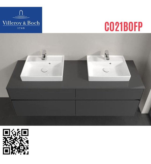 Tủ chậu rửa mặt treo tường villeroy-boch C021B0FP