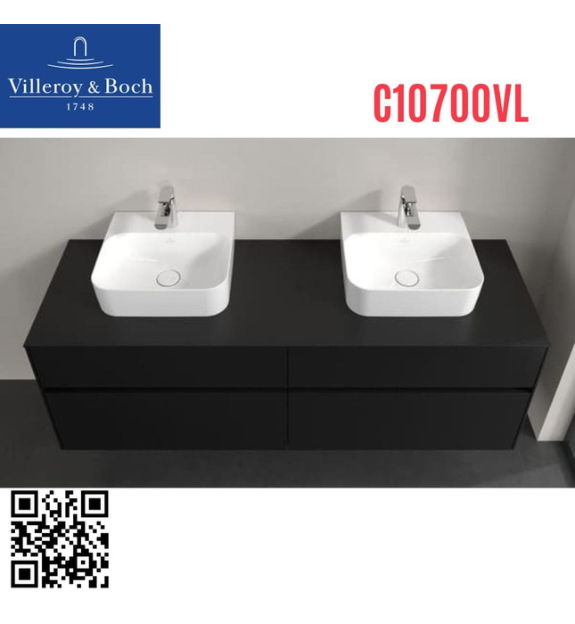 Tủ chậu rửa mặt treo tường villeroy-boch Collaro C10700VL