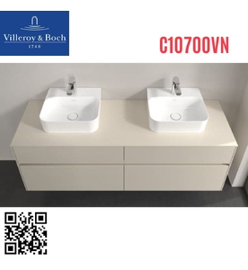 Tủ chậu rửa mặt treo tường villeroy-boch Collaro C10700VN