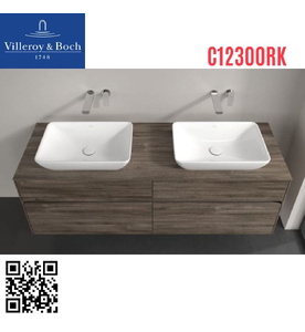 Tủ chậu rửa mặt treo tường villeroy-boch Collaro C12300RK