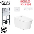 Bồn cầu treo tường điện tử American Standard 103032BL00+103026SH00