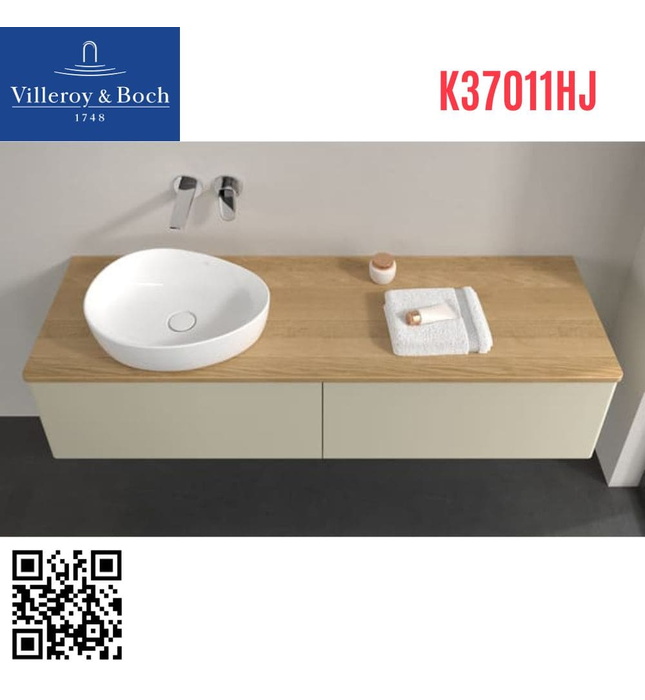 Tủ chậu rửa mặt treo tường villeroy-boch Antao K37011HJ