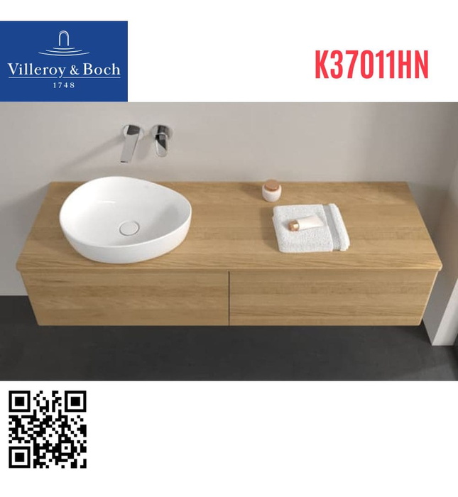 Tủ chậu rửa mặt treo tường villeroy-boch Antao K37011HN