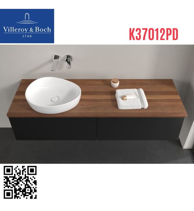 Tủ chậu rửa mặt treo tường villeroy-boch Antao K37012PD