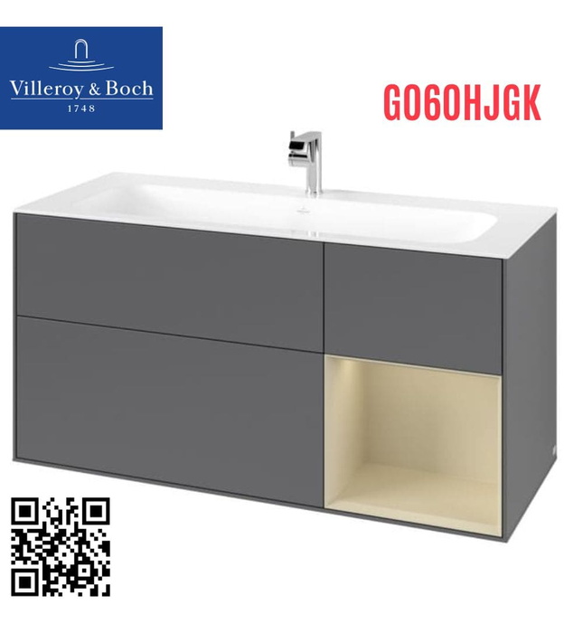 Tủ chậu rửa mặt treo tường villeroy-boch Finion G060HJGK