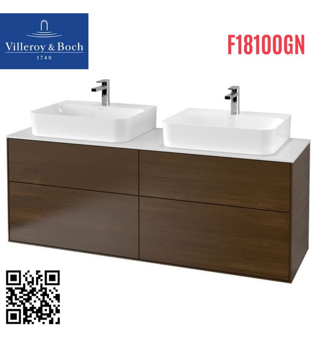 Tủ chậu rửa mặt treo tường villeroy-boch Finion F18100GN