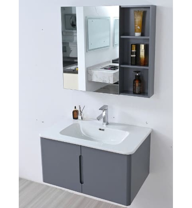 Bộ tủ chậu lavabo nhựa Mowoen MW2709-60PVC