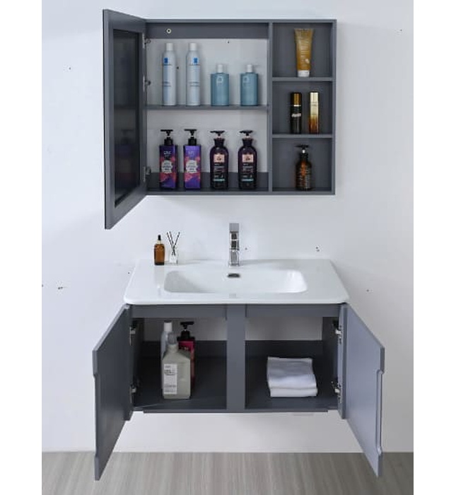 Bộ tủ chậu lavabo nhựa Mowoen MW2709-60PVC