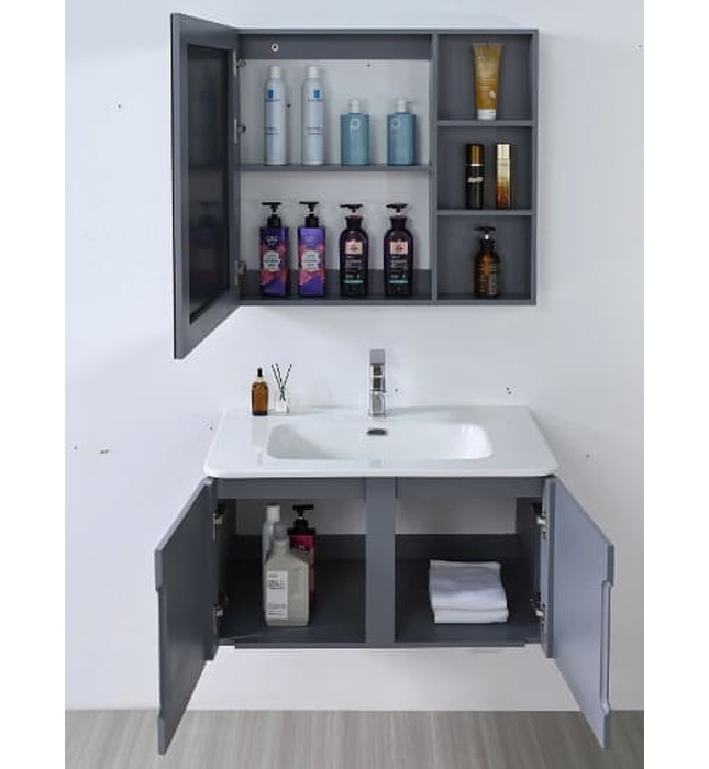 Bộ tủ chậu lavabo nhựa Mowoen MW2710-60PVC 