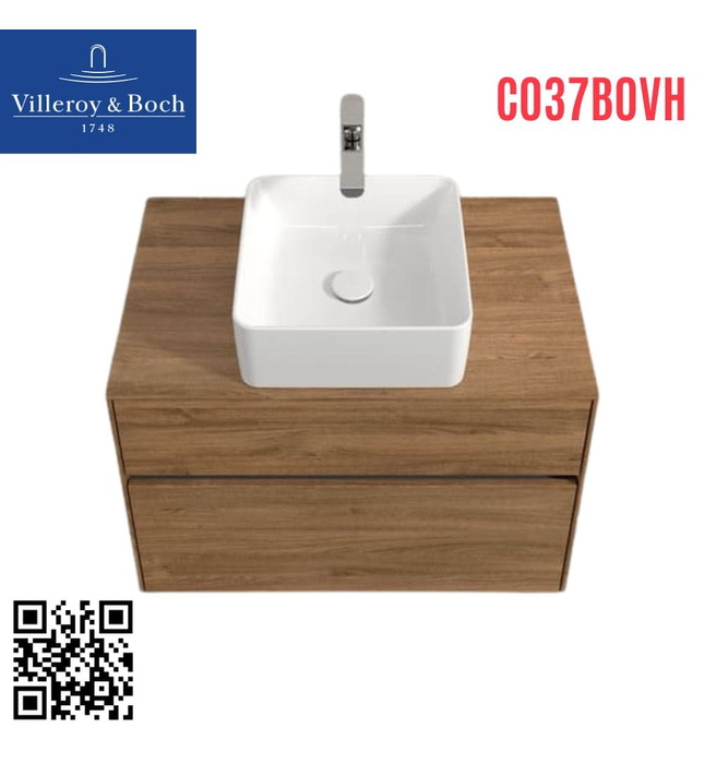 Tủ chậu rửa mặt treo tường villeroy-boch Collaro C037B0VH
