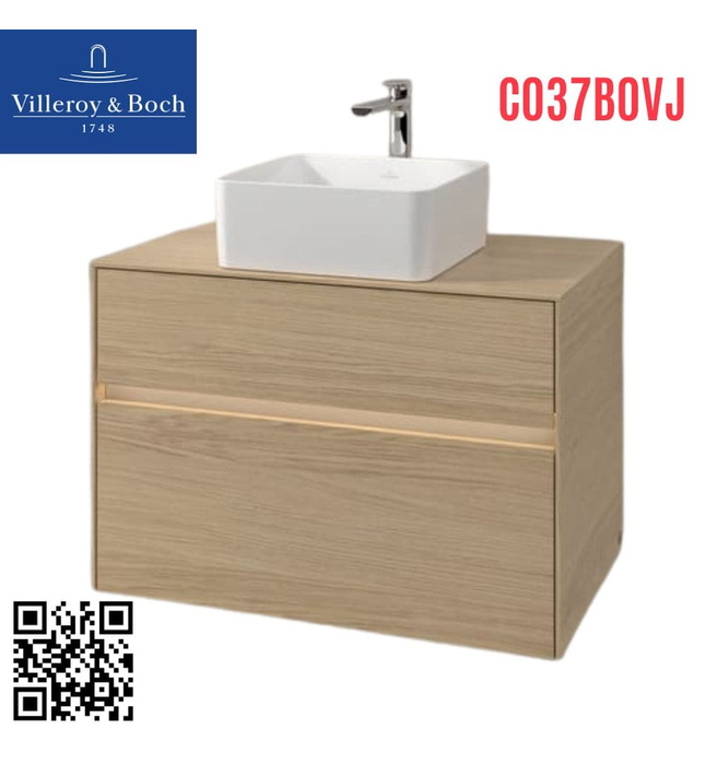 Tủ chậu rửa mặt treo tường villeroy-boch Collaro C037B0VJ