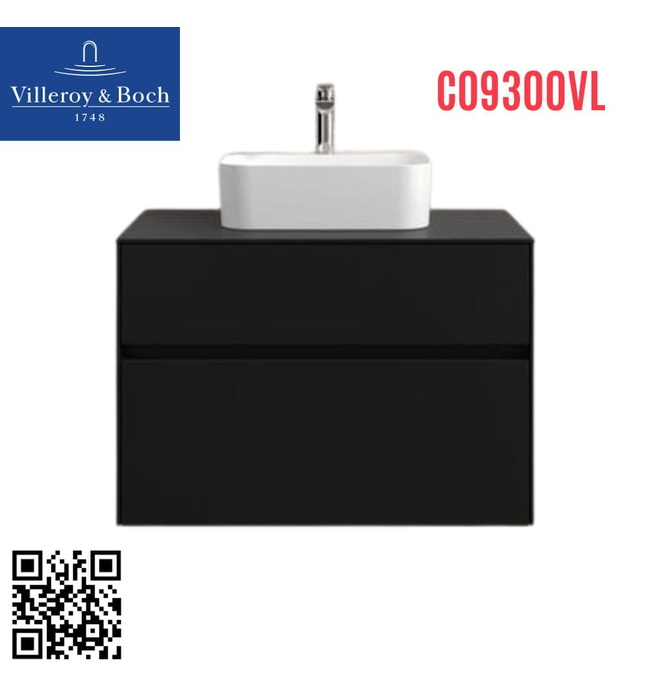 Tủ chậu rửa mặt treo tường villeroy-boch Collaro C09300VL