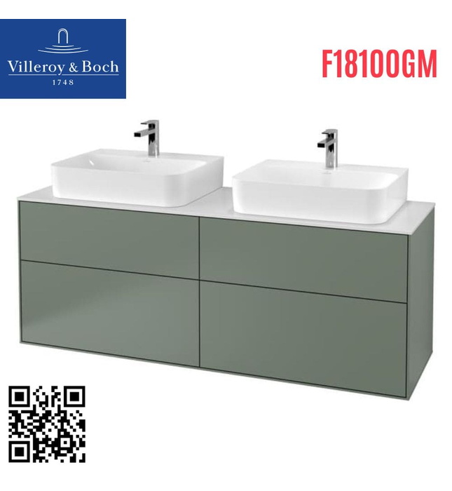 Tủ chậu rửa mặt treo tường villeroy-boch Finion F18100GM