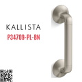 Tay nắm cửa kính phòng tắm màu nickel Kallista P34709-PL-BN