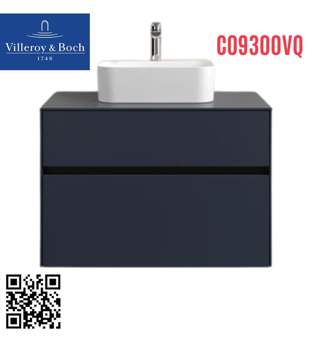 Tủ chậu rửa mặt treo tường villeroy-boch Collaro C09300VQ