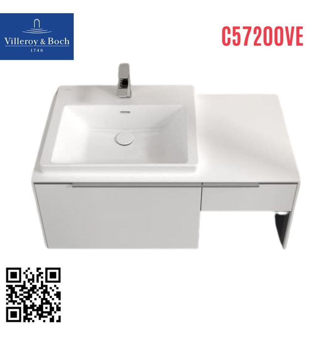Tủ chậu rửa mặt treo tường villeroy-boch Subway 3.0 C57200VE