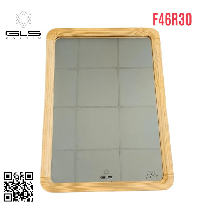 Gương Khung Gỗ GLS F46R30 (50 x 70 cm) 