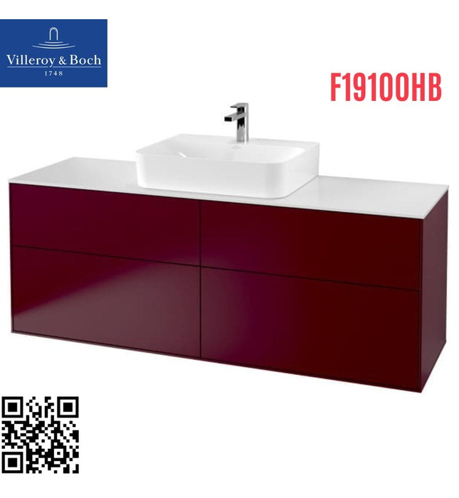 Tủ chậu rửa mặt treo tường villeroy-boch Finion F19100HB