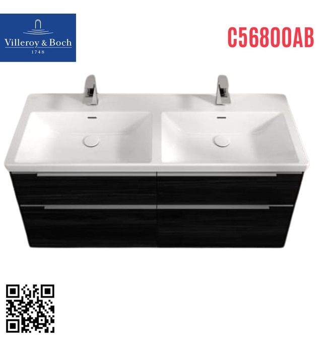 Tủ chậu rửa mặt treo tường villeroy-boch Subway 3.0 C56800AB