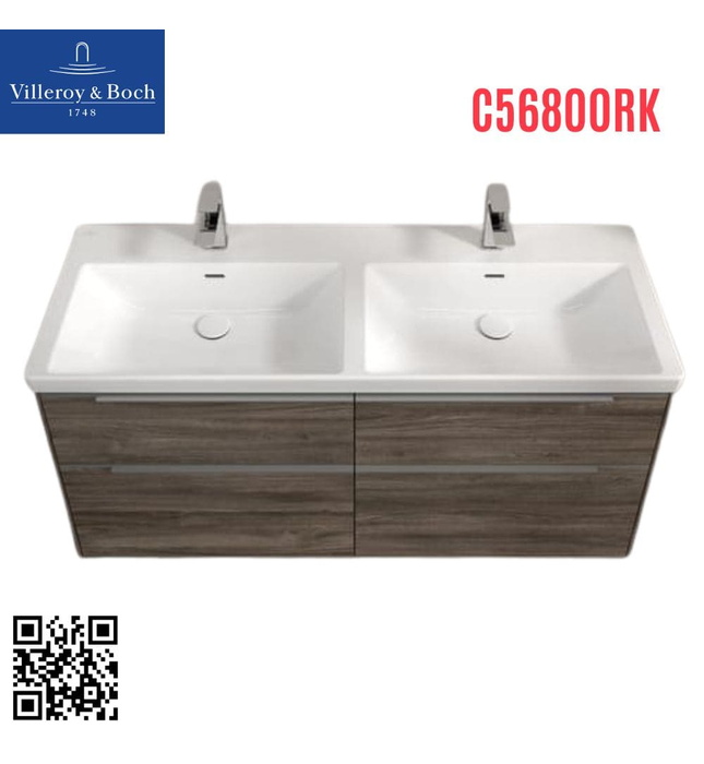 Tủ chậu rửa mặt treo tường villeroy-boch Subway 3.0 C56800RK