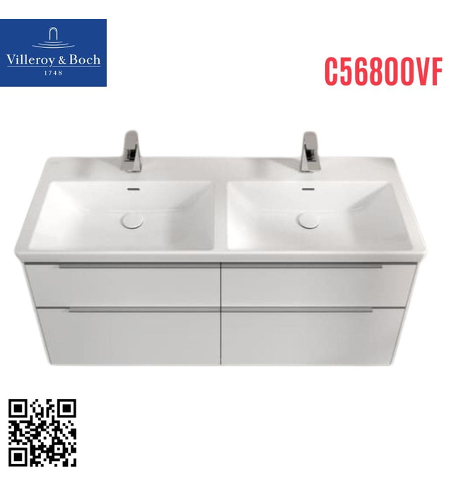 Tủ chậu rửa mặt treo tường villeroy-boch Subway 3.0 C56800VF