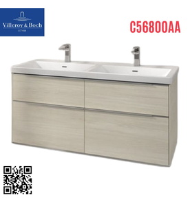 Tủ chậu rửa mặt treo tường villeroy-boch Subway 3.0 C56800AA