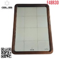 Gương Khung Gỗ GLS F48R30 (50 x 70 cm) 