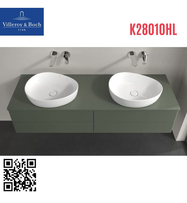 Tủ chậu rửa mặt treo tường villeroy-boch Antao K28010HL
