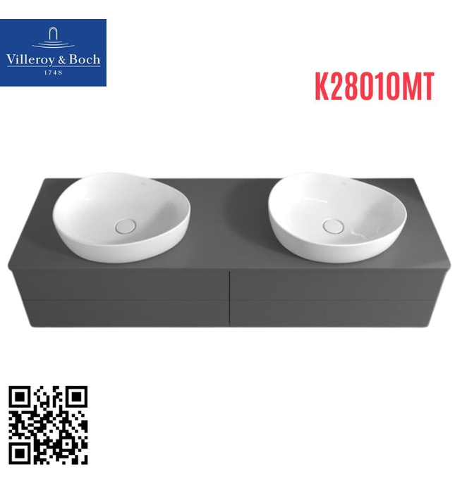 Tủ chậu rửa mặt treo tường villeroy-boch Antao K28010MT