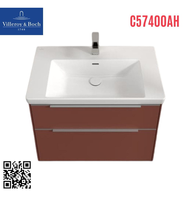 Tủ chậu rửa mặt treo tường villeroy-boch Subway 3.0 C57400AH