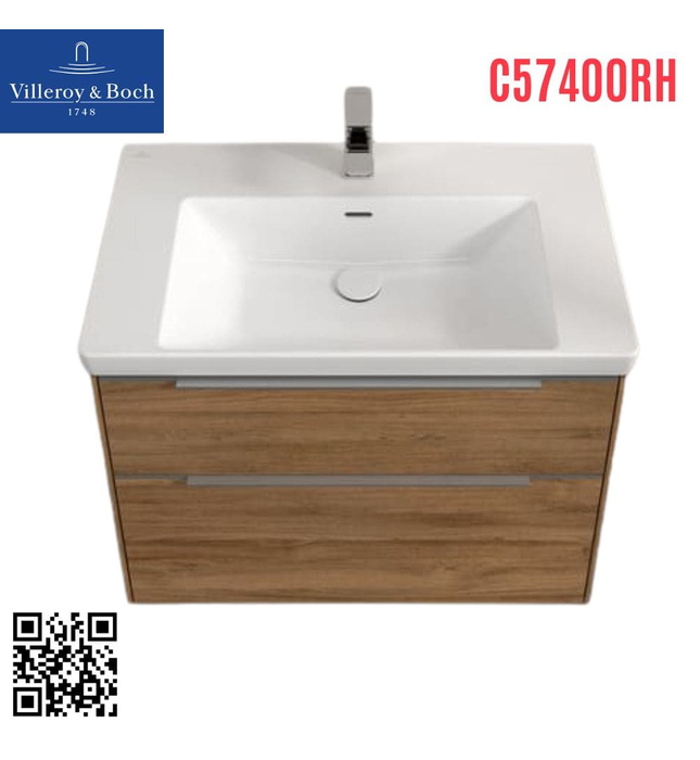Tủ chậu rửa mặt treo tường villeroy-boch Subway 3.0 C57400RH