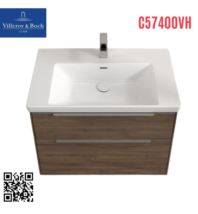 Tủ chậu rửa mặt treo tường villeroy-boch Subway 3.0 C57400VH
