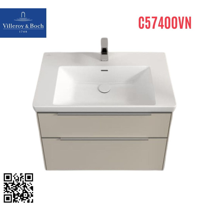 Tủ chậu rửa mặt treo tường villeroy-boch Subway 3.0 C57400VN