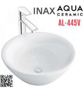 Chậu rửa mặt đặt bàn tròn Inax AL-445V