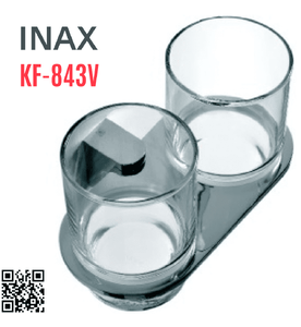 Kệ ly đánh răng đôi Inax KF-843V