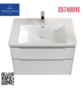 Tủ chậu rửa mặt treo tường villeroy-boch Subway 3.0 C57400VE