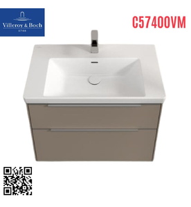 Tủ chậu rửa mặt treo tường villeroy-boch Subway 3.0 C57400VM
