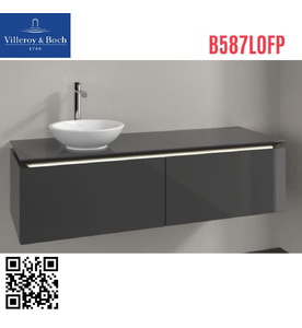 Tủ chậu rửa mặt treo tường villeroy-boch Legato B587L0FP