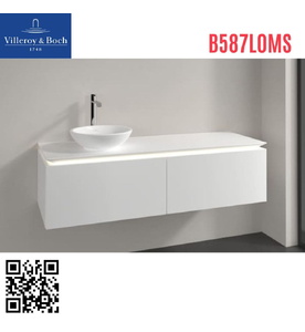 Tủ chậu rửa mặt treo tường villeroy-boch Legato B587L0MS