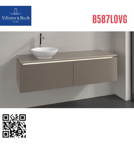 Tủ chậu rửa mặt treo tường villeroy-boch Legato B587L0VG