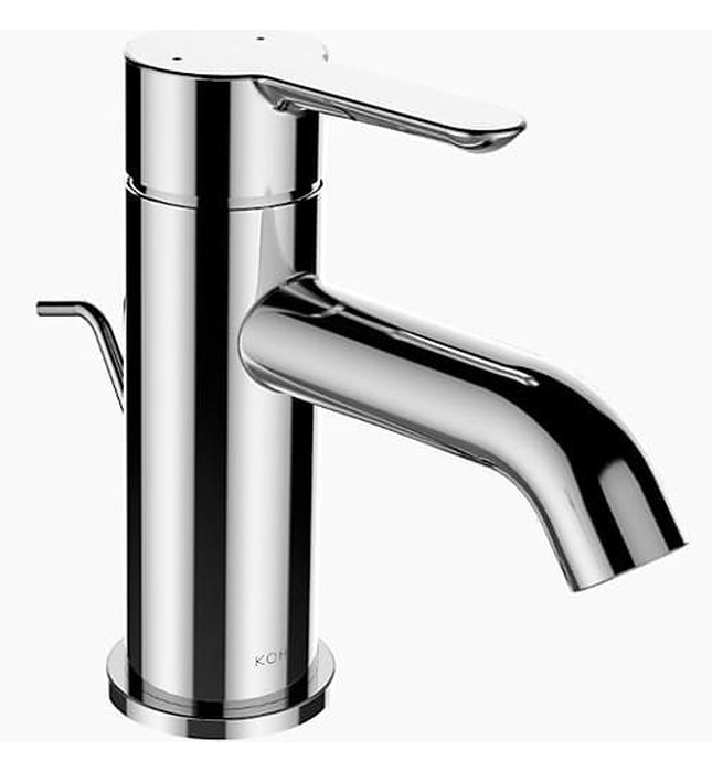 Vòi chậu rửa 1 lỗ nóng lạnh Kohler Atom K-31875T-ZZ-CP