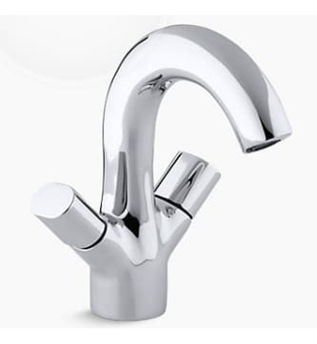 Vòi chậu rửa 1 lỗ nóng lạnh Kohler Oblo K-10085T-9-CP